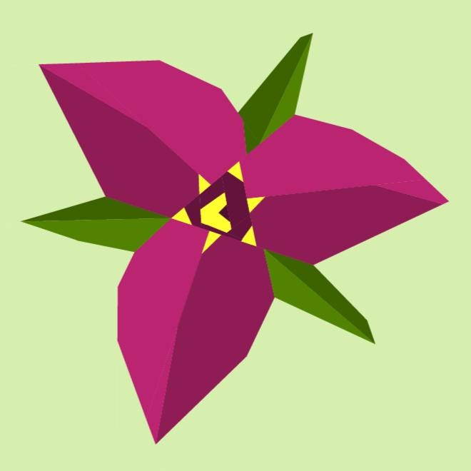 Trillium Flower Quilt Block Pattern: Foundation Paper Piecing (PDF Download)