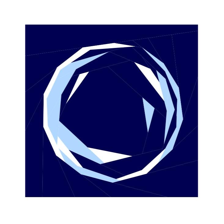 Little Blue Bubble Quilt Block Pattern and Bonus Baby Bubble Pattern, Foundation Paper Piecing (Includes Bonus 6" (PDF Download)