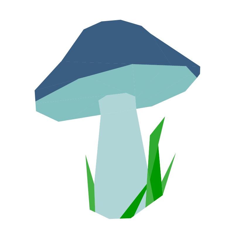Magic Mushroom Quilt Block Pattern, Foundation Paper Piecing (PDF Download)