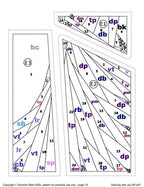 Dancing with Joy Wall Quilt Pattern, Foundation Paper Piecing (PDF Download)