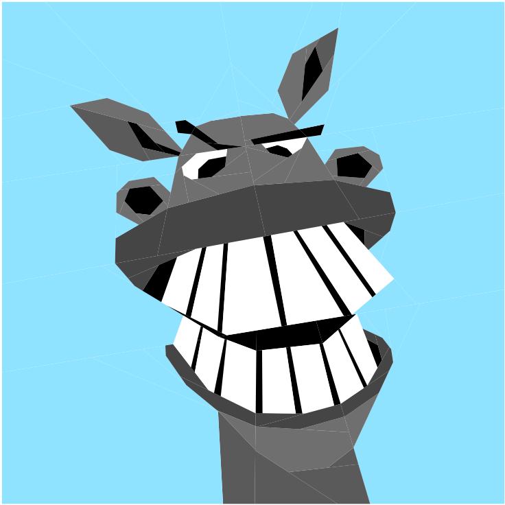 King's Guard Quilt Block Pattern, Foundation Paper Piecing (PDF Download)