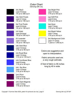 Dancing with Joy Wall Quilt Pattern, Foundation Paper Piecing (PDF Download)