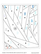 Ocean Sunset Wall Quilt Pattern, Foundation Paper Piecing (PDF Download)