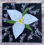 Trillium Flower Quilt Block Pattern: Foundation Paper Piecing (PDF Download)