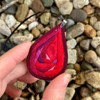 Quilty & Creepy Quilt Jewelry Pendant Pattern, Single Section FPP (Digital Download)