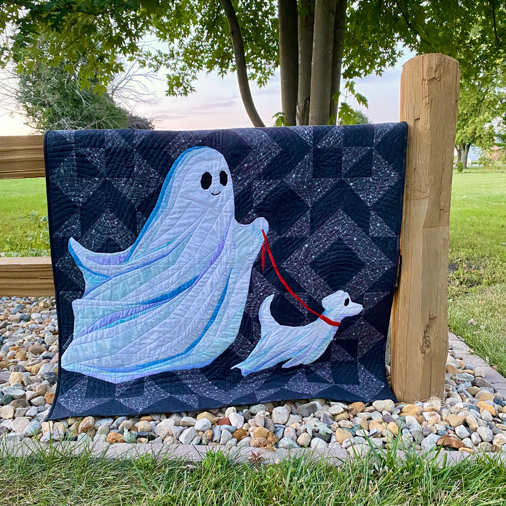 On a Midnight Stroll Quilt Pattern, Foundation Paper Piecing (PDF Download)