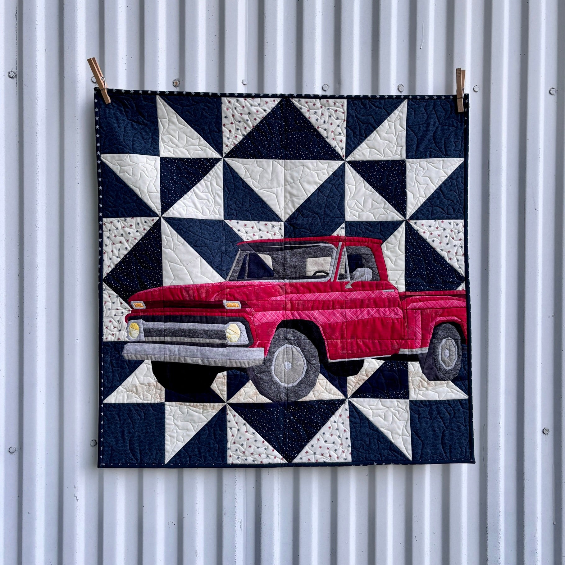 Country Roads Wall Quilt Pattern (PDF Download)