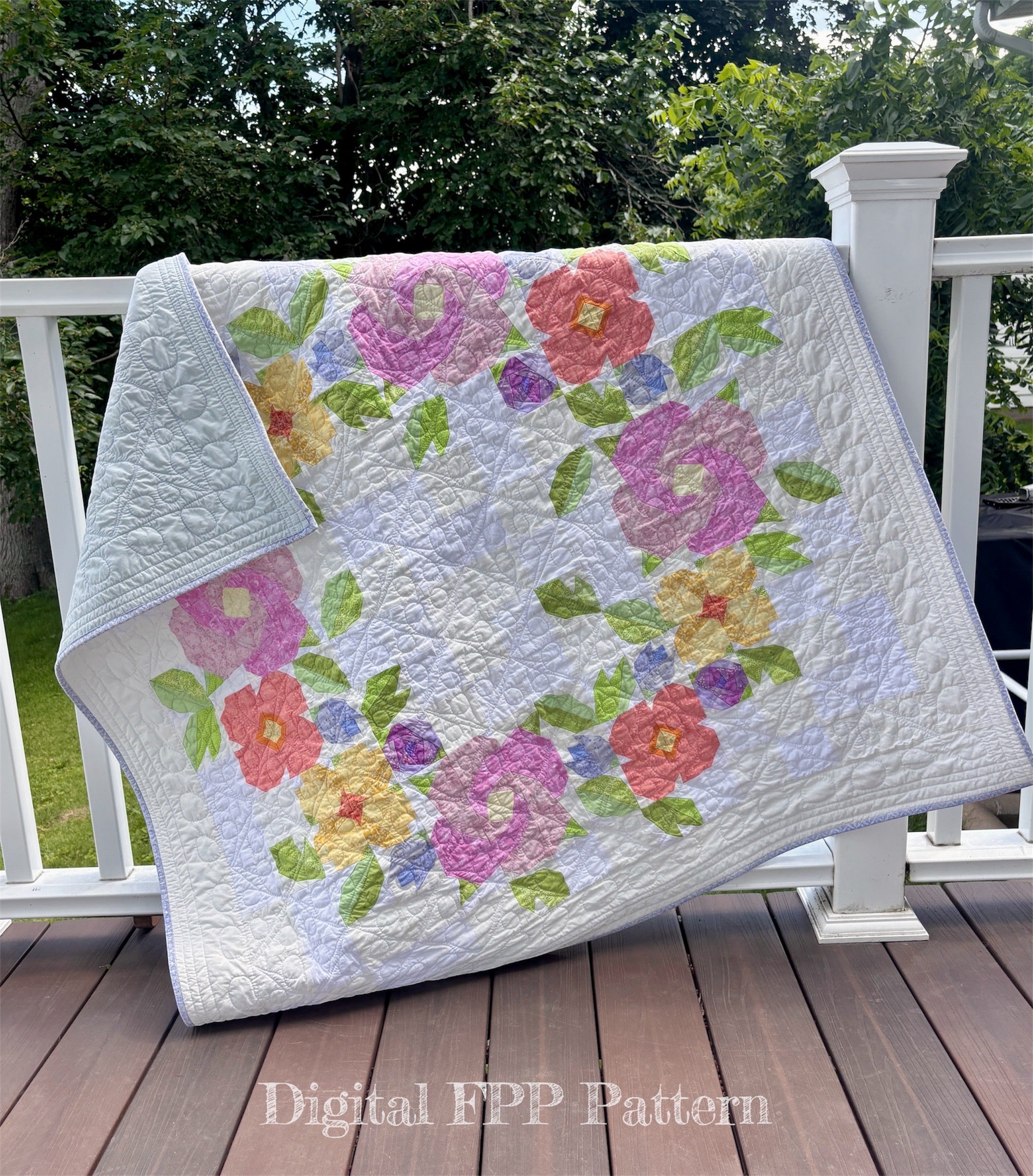 Fair is the Sunshine Quilt Pattern (PDF Download)