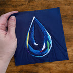 6" Li'l Drip Quilt Block Pattern, Single Section FPP (Digital Download)