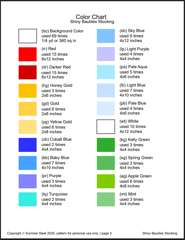 Shiny Baubles FPP Quilted Christmas Stocking Pattern: Foundation Paper Piecing (PDF Download)