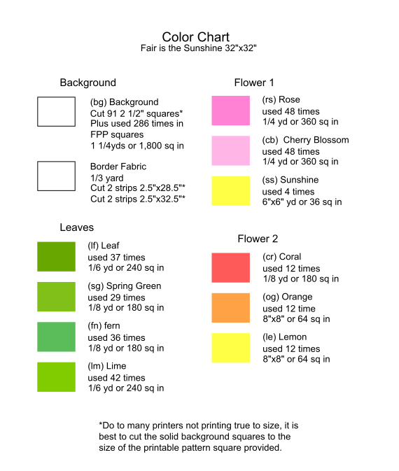 Fair is the Sunshine Quilt Pattern (PDF Download)