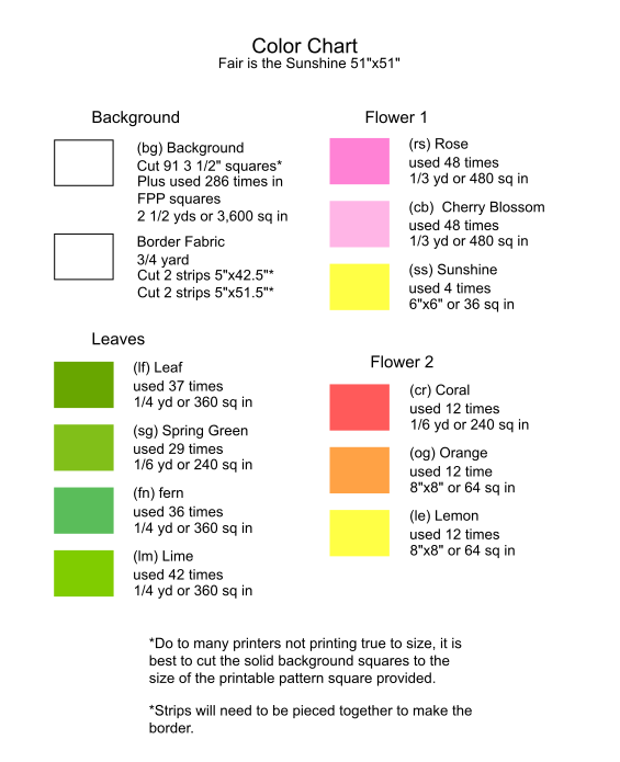 Fair is the Sunshine Quilt Pattern (PDF Download)