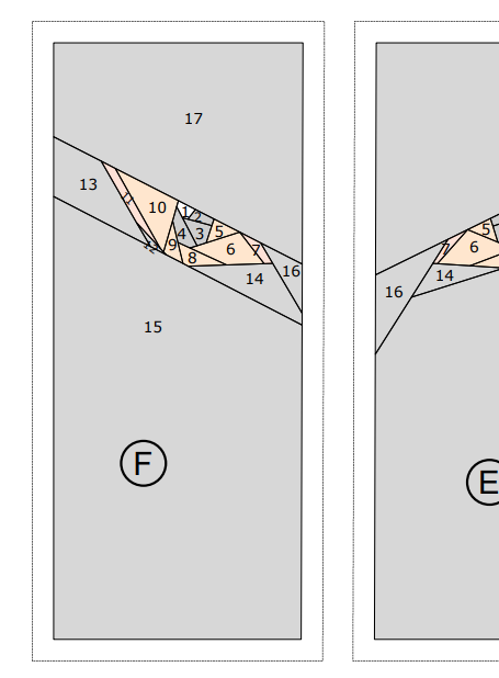 Eyes in the Dark Quilt Block Pattern (PDF Download)